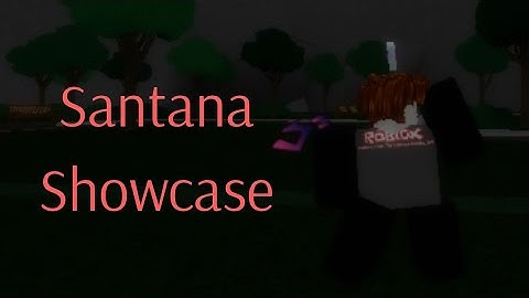 A Bizarre World: SANTANA SHOWCASE