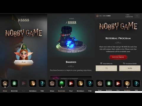Видео: NOBBY GAME | ОБЗОР ИГРЫ | БЕЗ ВЛОЖЕНИЙ