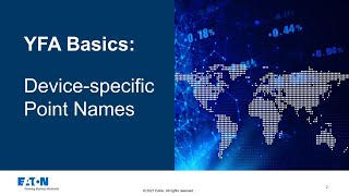 YFA Basics: Device-specific point names