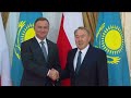 Polish president visits Astana to expand cooperation with Kazakhstan