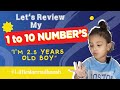 1 to 10 Numbers with Little Star Medhansh | Fun Learning for Kids