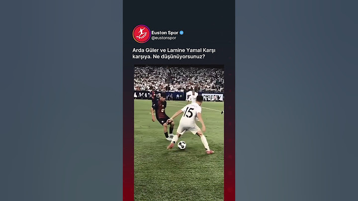 Arda Güler ve Lamine Yamal Karşı karşıya. Ne düşünüyorsunuz?