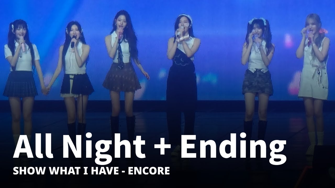 [4K] 240810 IVE - All Night + Ending @ SHOW WHAT I HAVE - Encore - YouTube