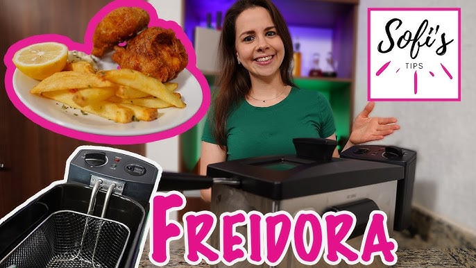 Freidora Eléctrica de 38 litros para hacer broaster, papas fritas