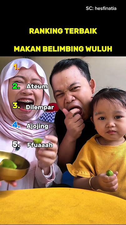 Ranking Makan Belimbing Wuluh