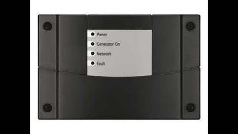 Installing Xantrex AGS with an Onan RV 4000 Generator