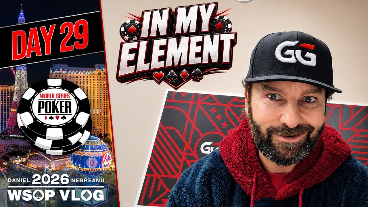 Latest Negreanu’s vlog has a little bit of everything.