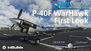 iniBuilds P-40F WarHawk - First Look | Real Airline Pilot