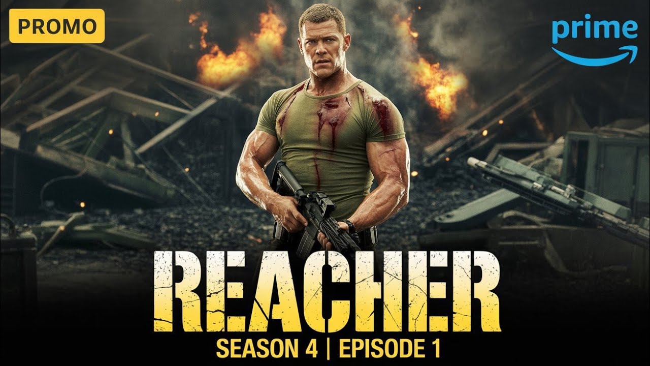 Reacher Season 4 | Official Trailer | Gone Tomorrow Adaptation | Jack Reacher Season 5 is coming 