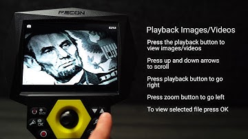 Recon Borescope | How to playback video and image files