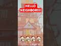 Act 3 Hidden Stealth Sections Will Shock You 😱 #helloneighbor #gaming #shorts