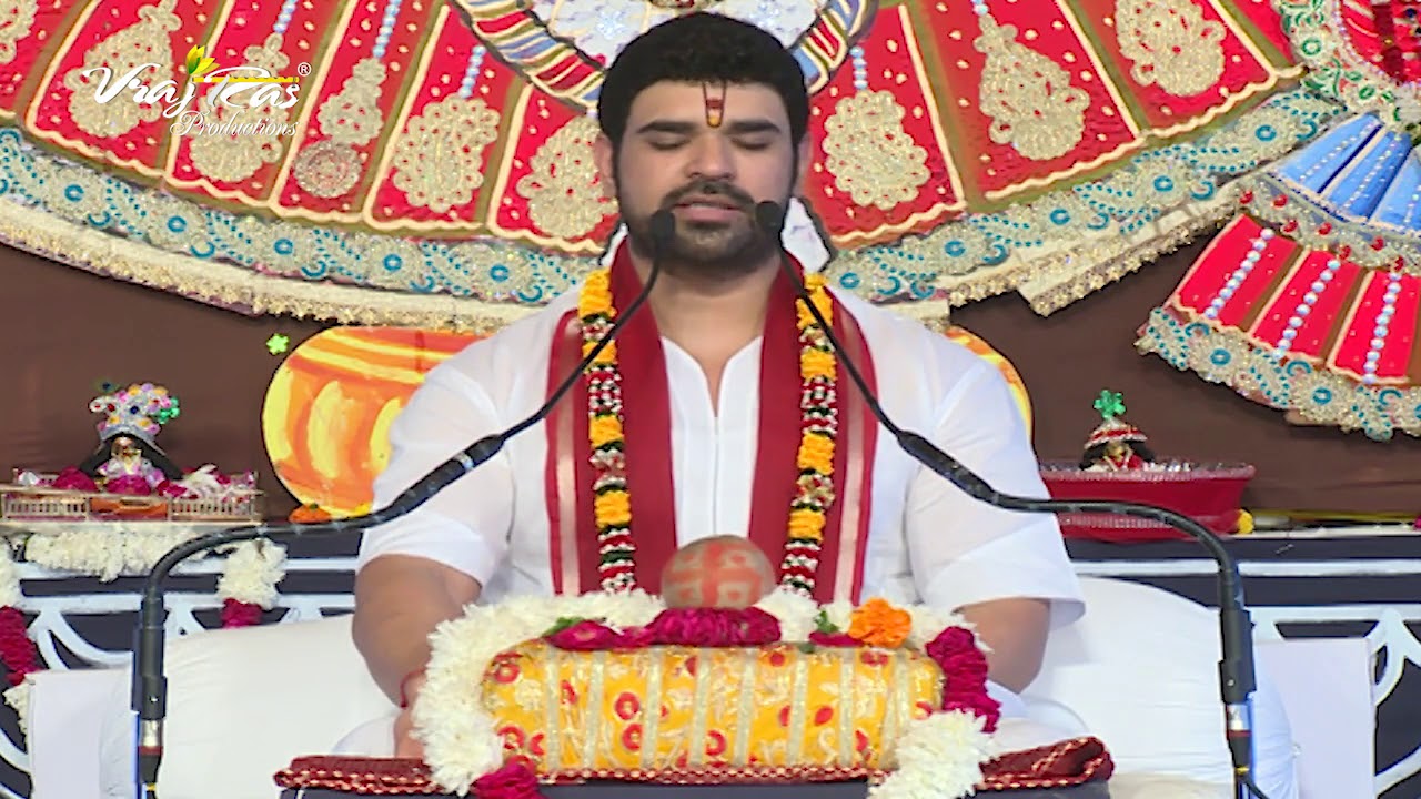 पूज्य आचार्य श्री गौरव कृष्ण गोस्वामी जी के श्रीमुख से श्रीमद्भागवत कथा 2018, दिलशाद गार्डन, DAY 6