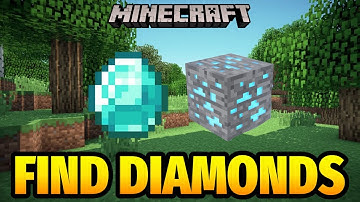 How to find Diamonds FAST in Minecraft