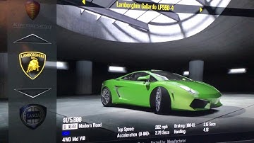 Need For Speed Shift 2 Unleashed All cars