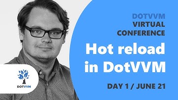 Hot reload in DotVVM
