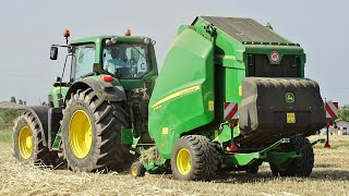 John Deere 7430 Premium + John Deere V 461 M | PELOSIN