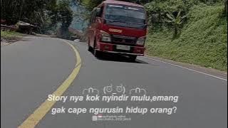 Story wa! Elep Oleng Tipis-tipis Di jalur Malangbong 😱