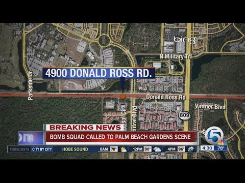 Bomb squad investigates