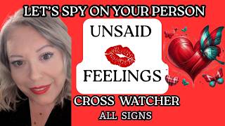💕THEIR CURRENT FEELINGS💕CROSS WATCHER❤️ALL SIGNS #tarot #allsigns  #tarotreading