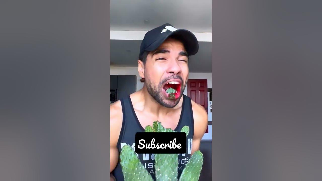 eating cactus #shorts #youtubeshorts #youtube
