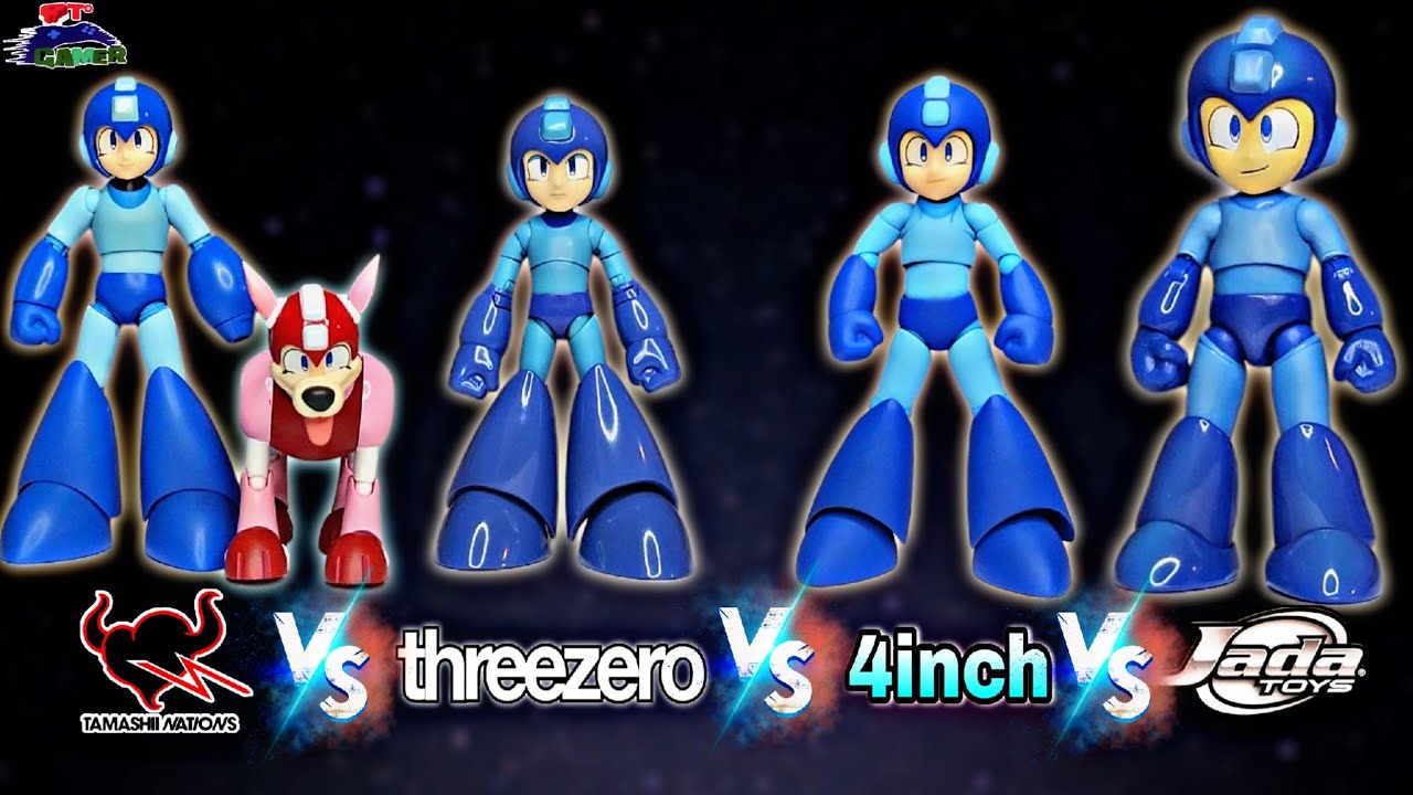 ¿Cuál es Mejor? Megaman / Rockman Threezero Unboxing Review y ...