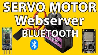 Top 3 project Servomotor | Top 3 amazing Servomotor | Servomotor webserver and Bluetooth