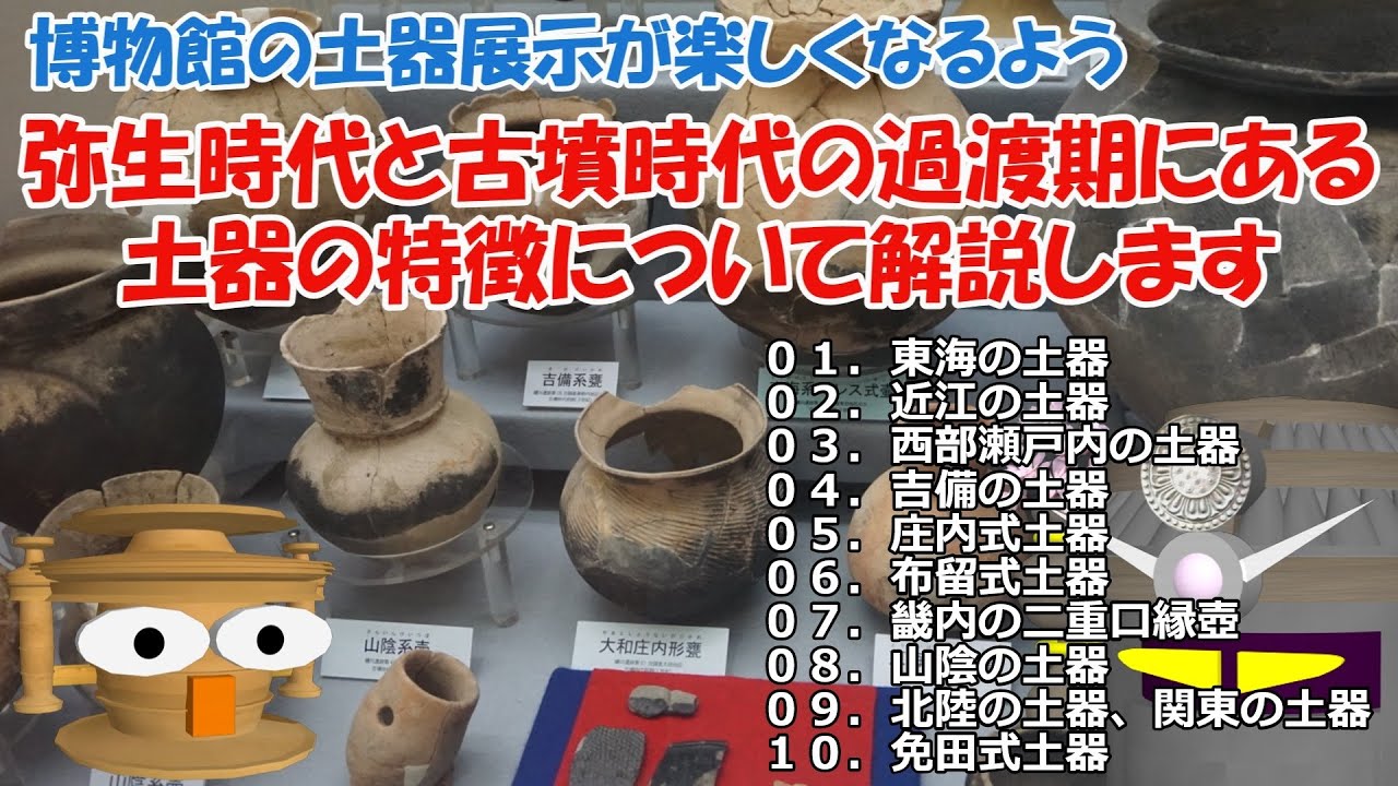 弥生土器　岩村田式土器　箱付き 博物館の土器展示が楽しくなるよう弥生時代と古墳時代の過渡期にある
