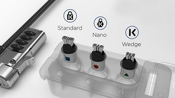 Universal 3-in-1 Combination Kensington Laptop Lock