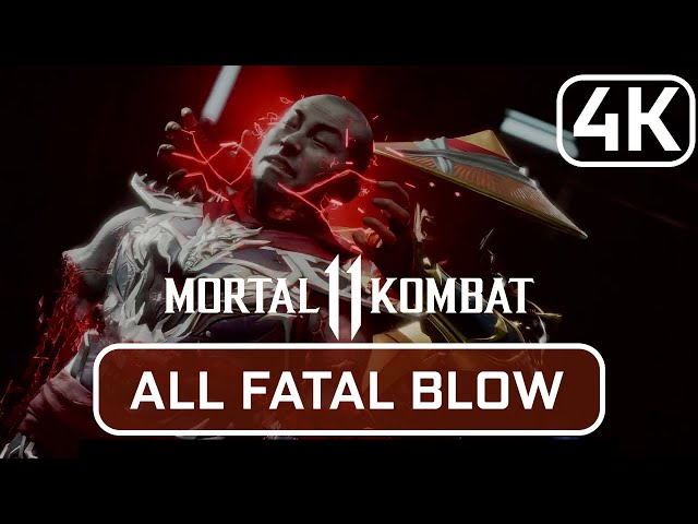 Mortal Kombat 11 - Every Fatality and Fatal Blow So Far 