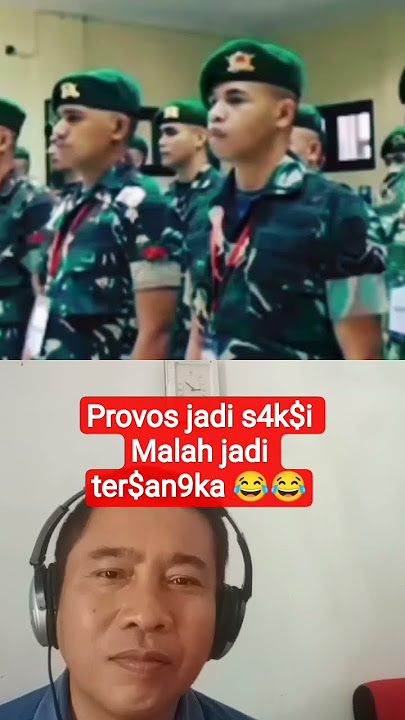 TNI and provost sal*ng b0n9kar 🤣🤣