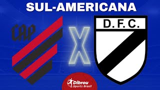 ATHLETICO PARANAENSE X DANÚBIO AO VIVO | COPA SUL-AMERICANA 2024 - FASE DE GRUPOS | NARRAÇÃO