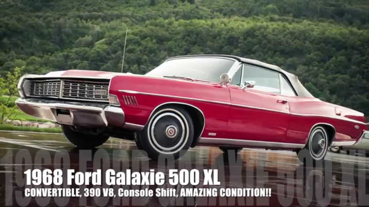 1968 Ford Galaxie 500 XL Convertible - 390 V8, AMAZING ...