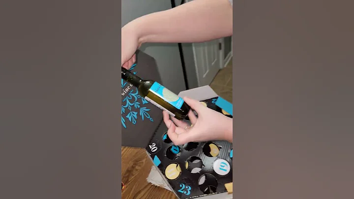 Wife's wine advent calendar day 16. #opening  #wife #wine #adventcalendar #christmas