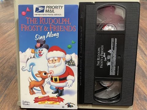 The Rudolph, Frosty & Friends Sing Along 1996 VHS