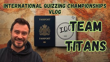 Team Titans en de volgende generatie - Internationale Quizkampioenschappen 2025 Vlog