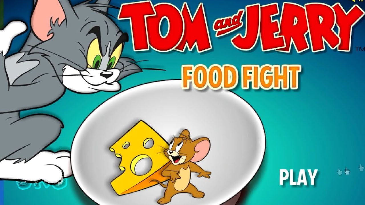 tom and jerry food fight dvd