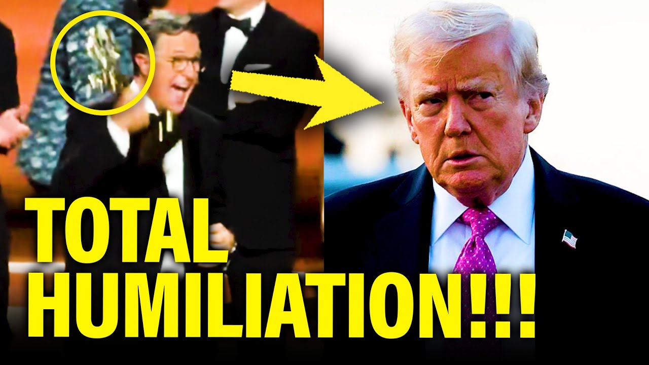 Trump gets DISASTER NEWS as COLBERT gets the LAST LAUGH