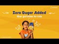 Truvitals indias first  only zero sugar added fiber gummies for kids