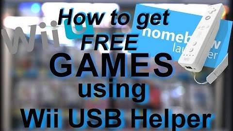 [NOT WORKING] How to install FREE GAMES/DLC on your Wii U (Using Wii USB Helper) 2017