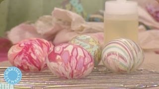 Egg Dyeing with Silk Fabrics - Martha Stewart