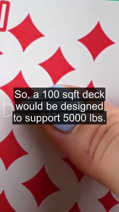 how-much-weight-can-my-deck-hold-calculator-youtube