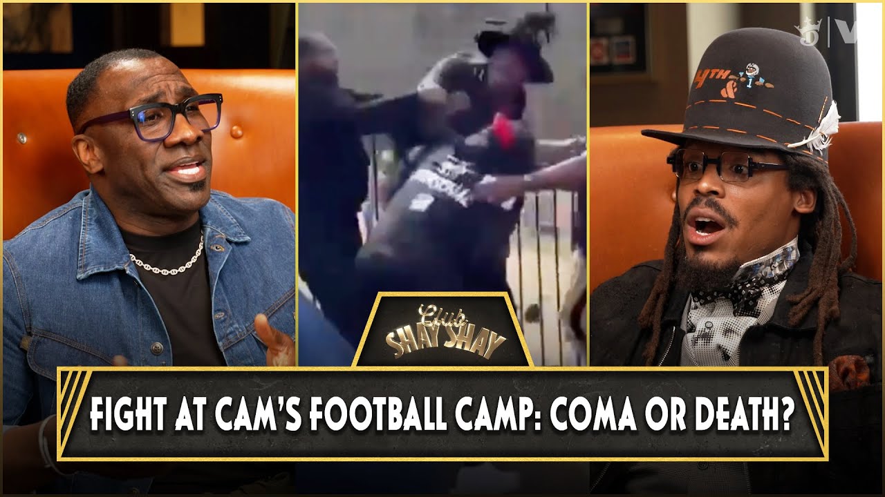 Кэм Ньютон о бое в лагере 7on7: Что, если я впаду в кому или умру? | CLUB SHAY SHAY