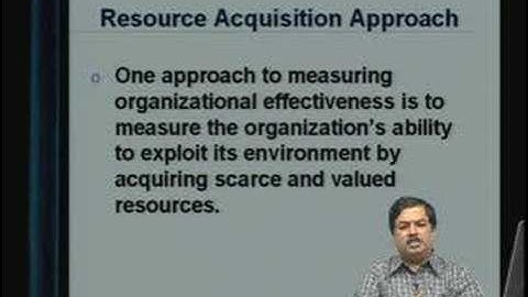 Lecture - 31 Organization Theory - II