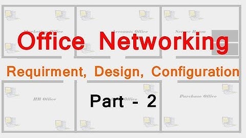 Office Networking | Requirement, Design, Configuration by Tech Guru Manjit Part 2
