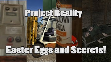 Project Reality Easter Eggs and Secrets! (Hidden Rooms, Forklift, Commander tables, Hidden Radio)
