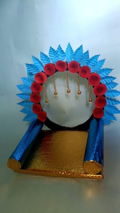 Ganesh Puja Background Decoration Ideas youtubshorts shortsviral ganesh-puja-background-decoration-ideas-youtubshorts-shortsviral
