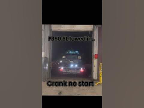 6.0 Powerstroke Crank no start #powerstroke #diesel #troubleshooting #
