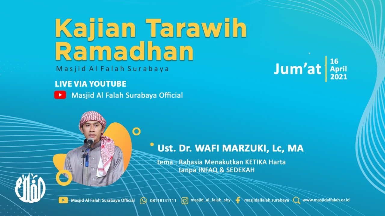 Rahasia Menakutkan Ketika Harta Tanpa Infaq & Sedekah - Ceramah Tarawih ...