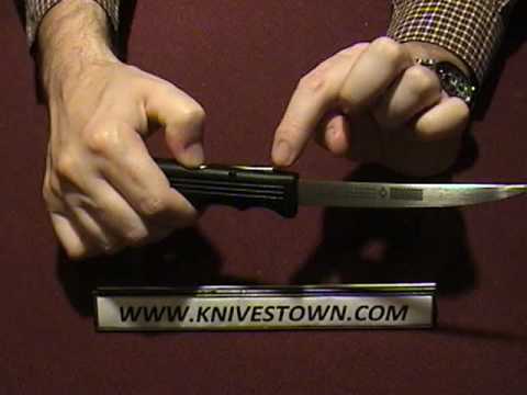 Kershaw Clearwater 7-Step Adjustable (5-1/2 to 9) Fillet Knife -  KnifeCenter - KS1240 - Discontinued