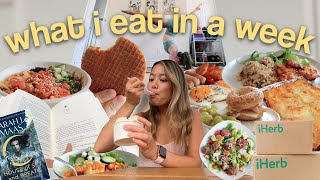 what i eat in a week to prep for my WEDDING! | weekly vlog